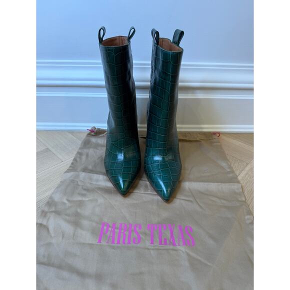 Paris Texas Embossed Leather Boots EU 37 - Picture 2 of 9
